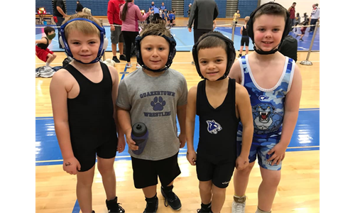 First Year Novice Wrestlers